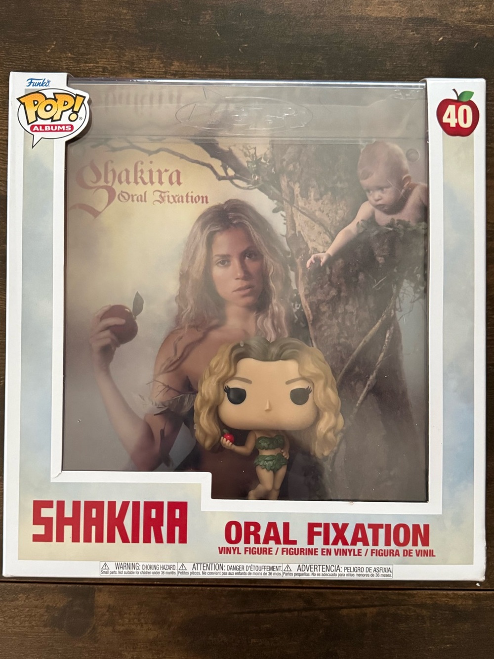 Funko Pop! Shakira Vinyl Figure - Blonde Hair, Green Outfit